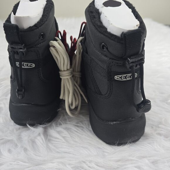 Keen Uneek SNK II Women's Size 7.5 Boots Chukka Waterproof Black Adjustable - Picture 8 of 9